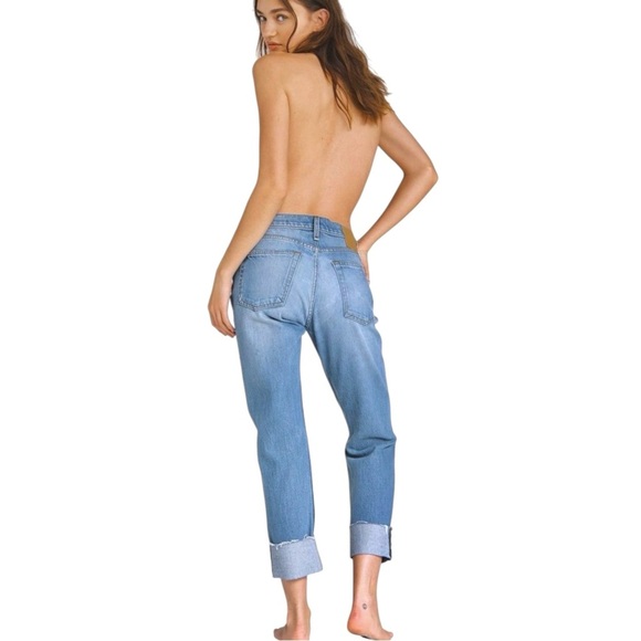 RAG & BONE EUC Rosa Mid-Rise Boyfriend Raw
Hem in Jones Size 29 - Picture 3 of 10